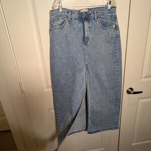 Universal Thread Denim Maxi Skirt SZ14